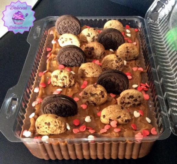 comprar marquesa de chocolate con galletas oreo y chips ahoy, tienda online de postres venezolanos en santiago de chile