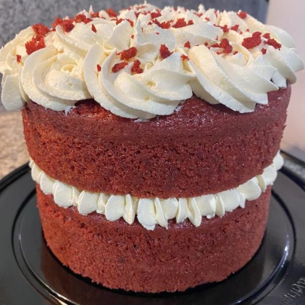 comprar minicake de red velvet desnuda, tienda online de postres venezolanos en santiago de chile