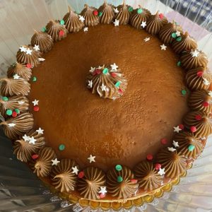 comprar torta quesillo decorada , tienda online de postres venezolanos en santiago de chile