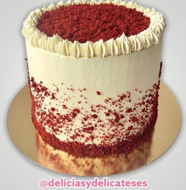 comprar torta red velvet tradicional, tienda online de postres venezolanos en santiago de chile