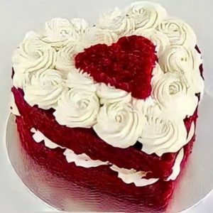 comprar torta red velvet en forma de corazon, tienda online de postres venezolanos en santiago de chile