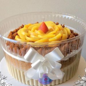 comprar torta tres leches con frutas y durazno , tienda online de postres venezolanos en santiago de chile