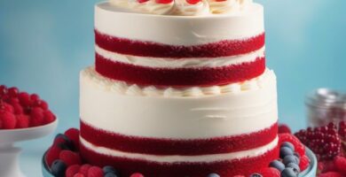 como decorar una torta red velvet