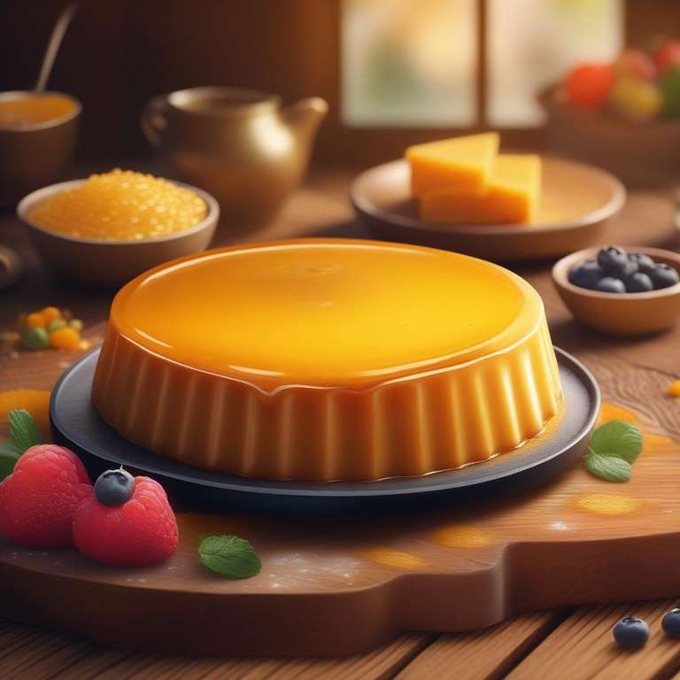 Receta de flan sin gluten