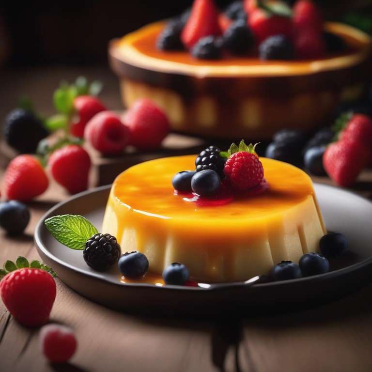 Receta De Flan Sin Horno Con Cuajada Receta F Cil Delicias