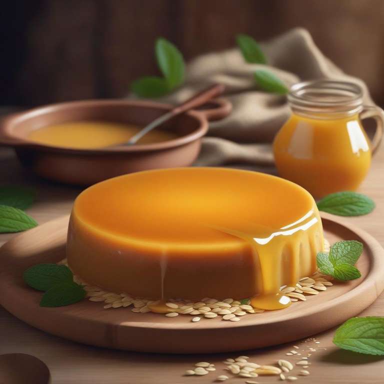 Receta de flan sin leche